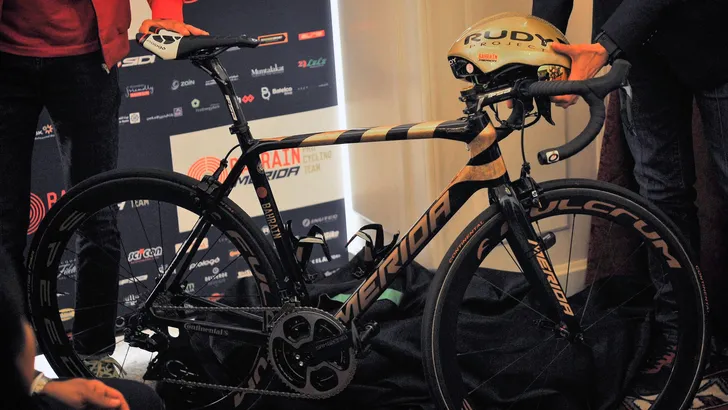 Giro d'Italia: Vincenzo Nibali vertrekt op unieke fiets