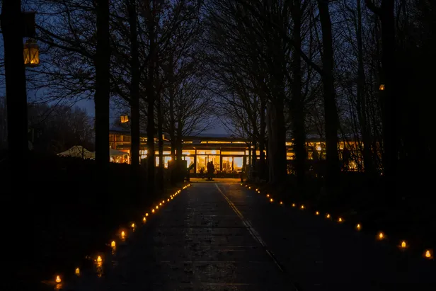 Lichtjeswandeling bij Buitencentrum Drents-Friese Wold