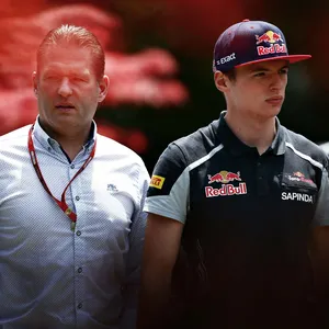 Jos en Max verstappen