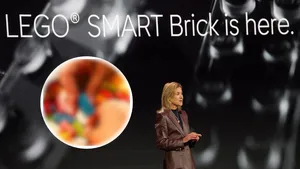 De onthulling van de Lego Smart Brick