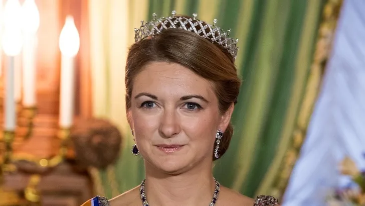Verdrietig: prinses Stéphanie neemt afscheid van vader