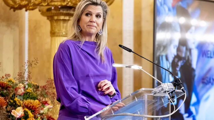 Koningin Maxima opent bijeenkomst presentatie programma MIND Us