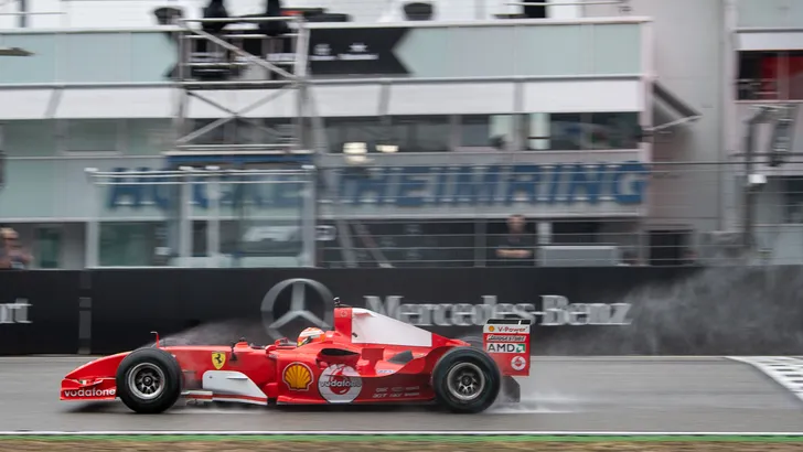 Sebastian Vettel vond Ferrari F2004 te duur