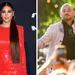 Tweeluik foto's, links van Yolanthe Cabau en rechts Wesley Sneijder