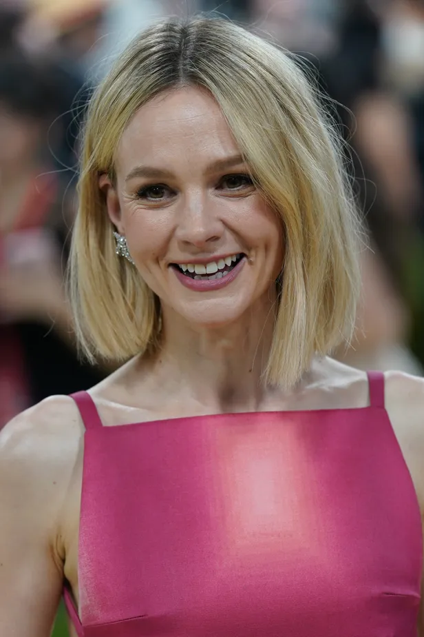 Carey Mulligan in Prada tijdens het Met Gala. 