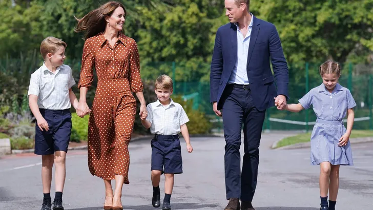 Royals first day at new school