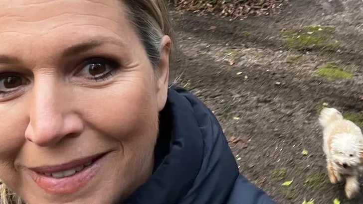 Máxima's Blue Monday: een selfie met Mambo!