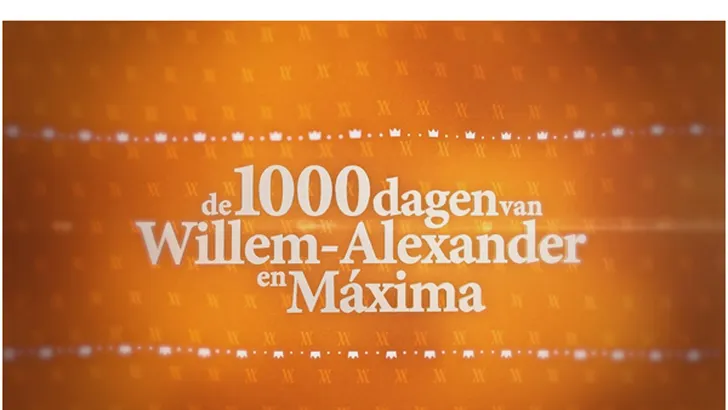 DE 1000 DAGEN VAN WILLEM-ALEXANDER EN MAXIMA