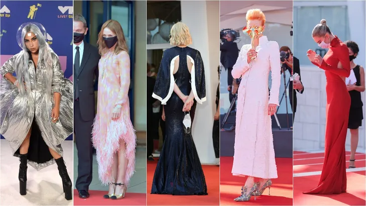 Zo doen de sterren dat: mondkapjes en prijsuitreikingen