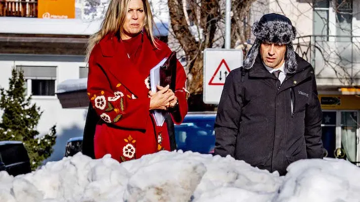 Zou Máxima de sneeuw missen?