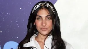 Anna Nooshin tijdens premiere.