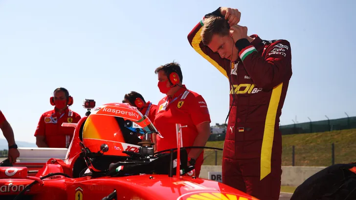 Mick Schumacher in 2022 reserverijder voor Ferrari