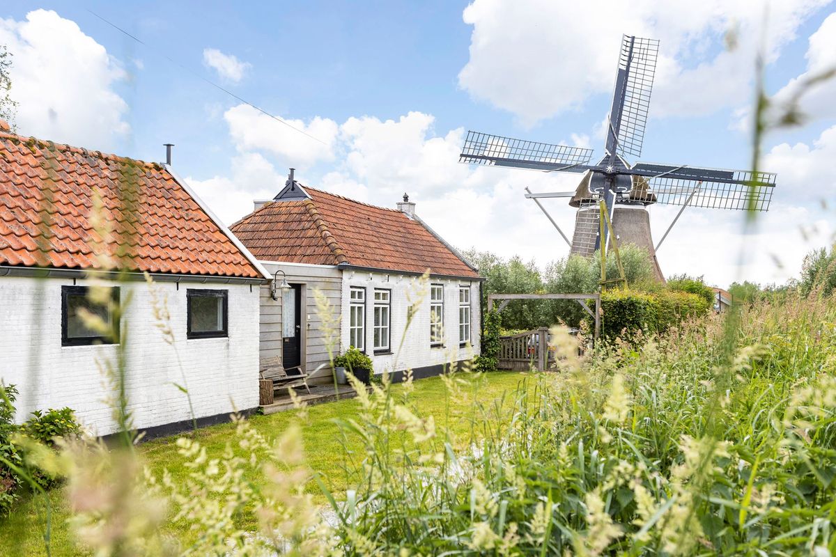 Wonen in een historisch molenaarshuis in Friesland