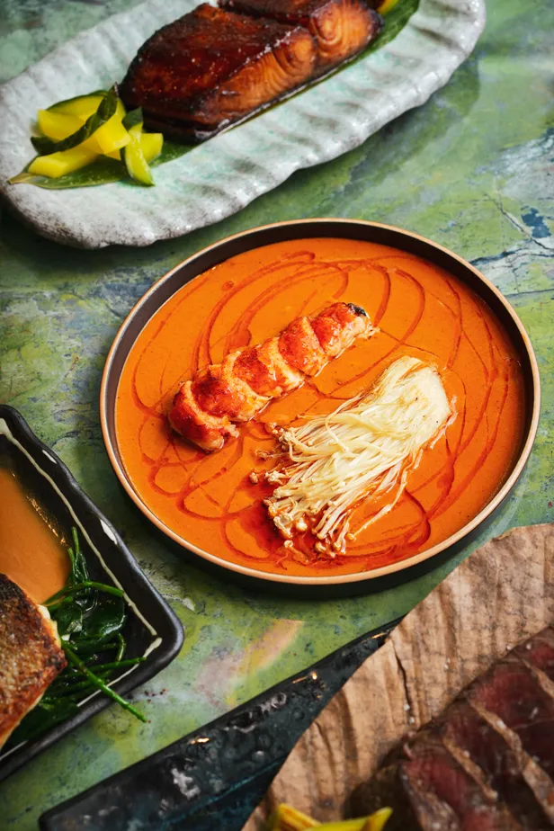 Restaurant Secret Garden: Boterzachte kreeft in een overheerlijke bisque: wat wil een mens nog meer?