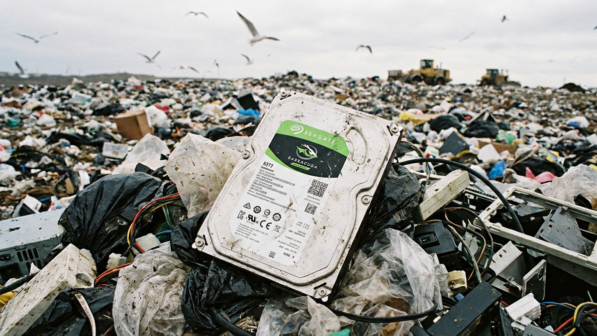 Domme Brit gooide per ongeluk een harde schijf weg en dat kostte hem  uiteindelijk 742 miljoen euro | Upcoming