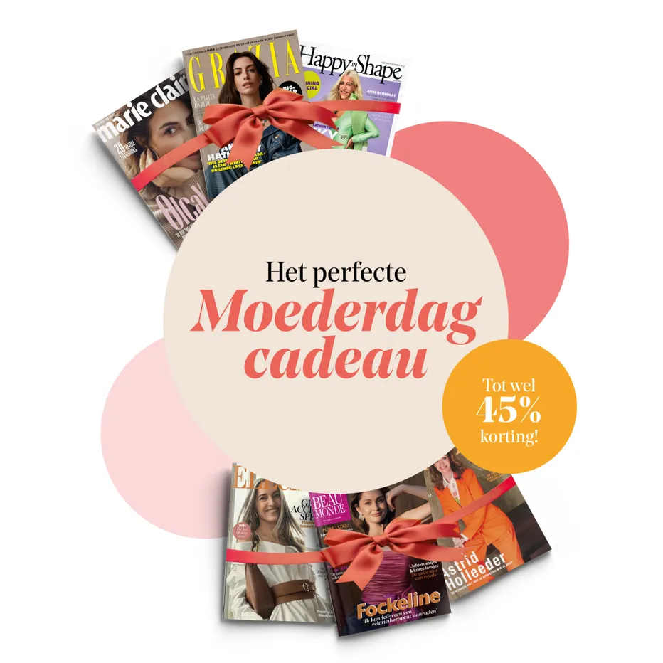 Moederdagactie: 3 glossy's voor maar €15!