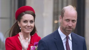 Kate Middleton en Prins William namen deel aan de jaarlijkse Commonwealth Service in Westminster Abbey in Londen