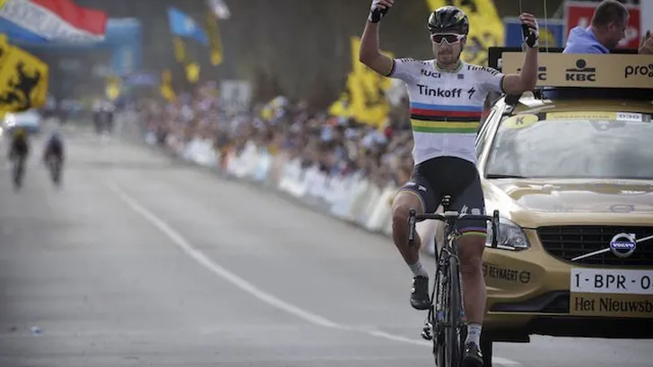 Sagan draagt overwinning op aan Myngheer en Demoitié