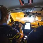 Rijles met politie