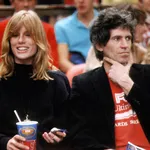 NEW YORK - CIRCA 1980: Keith Richards and Patti circa 1980 