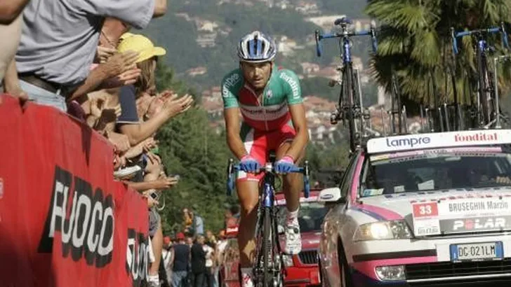 Giro: Marzio Bruseghin grote verrassing