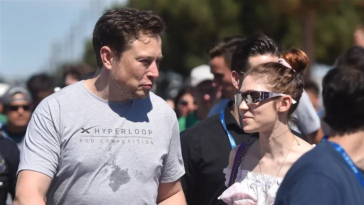 Elon Musk en Grimes