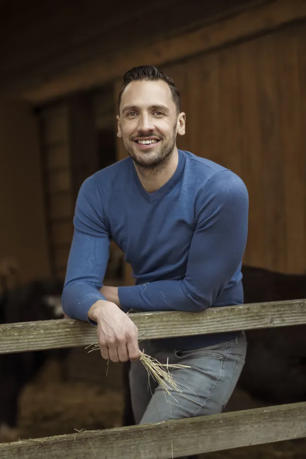 Portret boer Joey uit Boer Zoekt Vrouw.