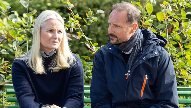 Foto van prins Haakon en prinses Mette-Marit in Oslo, september 2024.