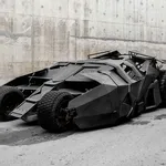 De Batmobile uit The Dark Knight