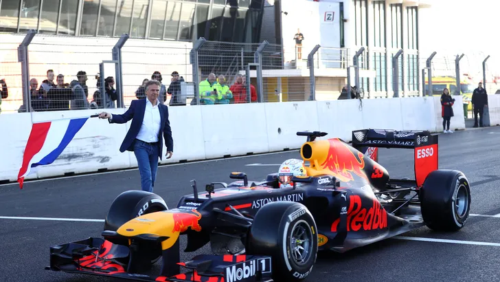 Jan Lammers en Max Verstappen