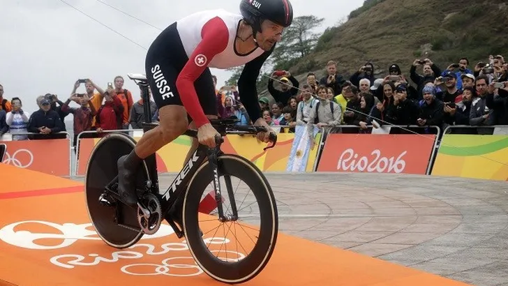 Cancellara Olympisch kampioen tegen de klok, Dumoulin zilver