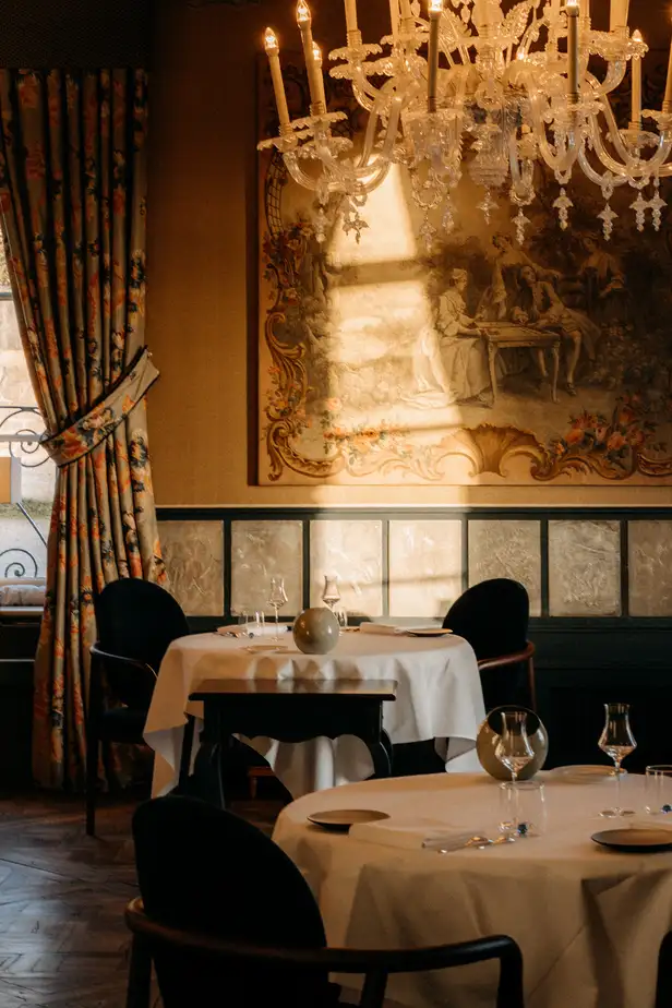 Château Neercanne restaurant.