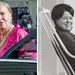 Terugblik op het leven van prinses Christina voor haar 78e geboortedag. – Tweeluik foto's van prinses Christina, links uit 2017, rechts uit 1960.