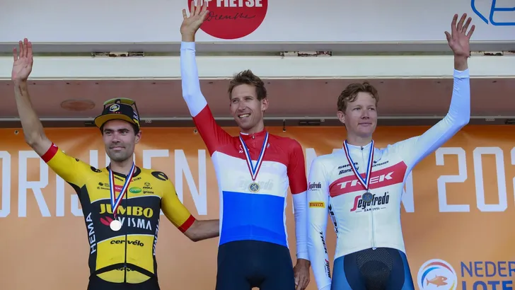 NK Tijdrijden Elite mannen 2022 in Emmen