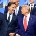 Mark Rutte en Donald Trump