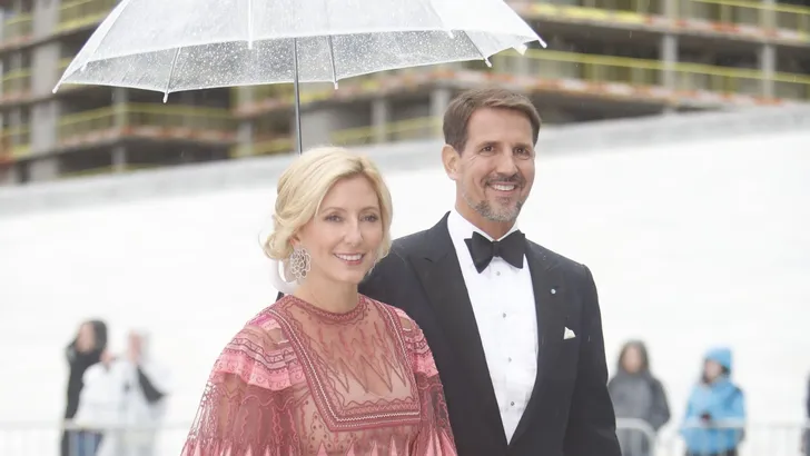 Prinses Marie-Chantal en kroonprins Pavlos