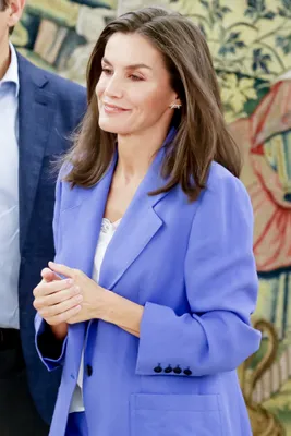 Koningin Letizia met blazer