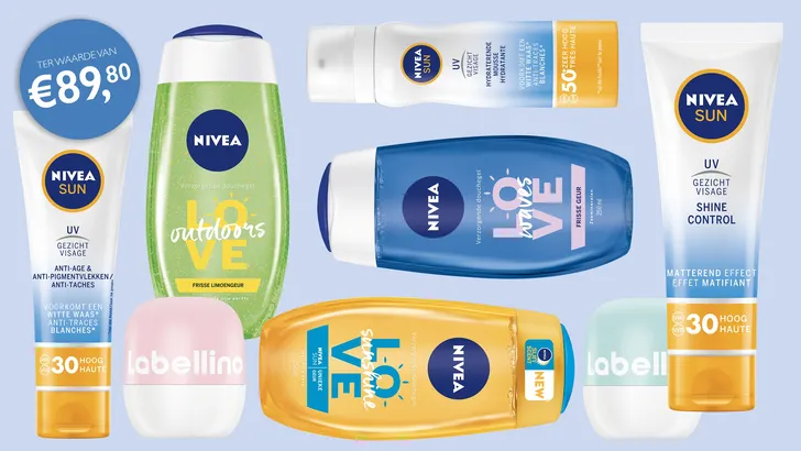 WIN: Mega NIVEA & Labello Zomerpakket t.w.v. €89,80!