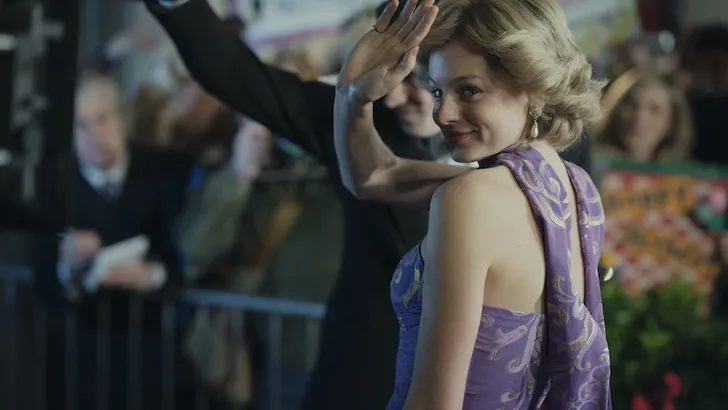 The Crown: 'Iedereen werd stil van Diana's trouwjurk'