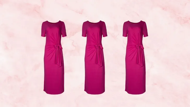 Roze jurk