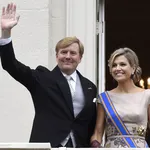 koningin Máxima en koning Willem-Alexander, prinsjesdag 2015