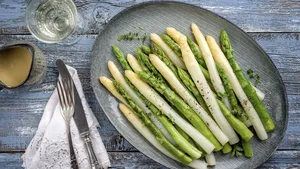 Verschil witte en groene asperges