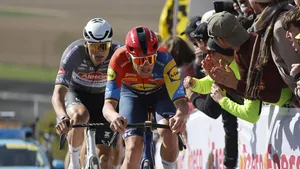 Mathieu van der Poel en Mads Pedersen