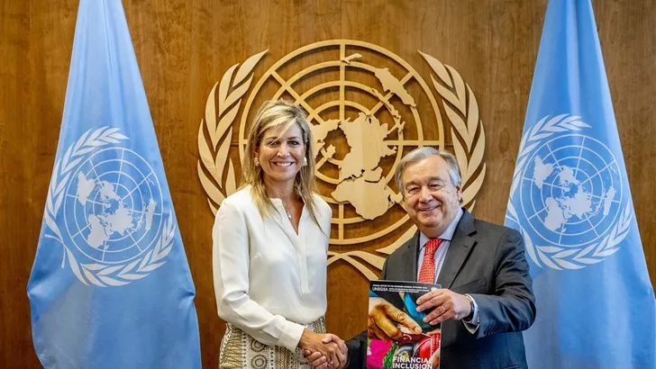 Máxima's VN-werk wordt gesponsord door BuZa