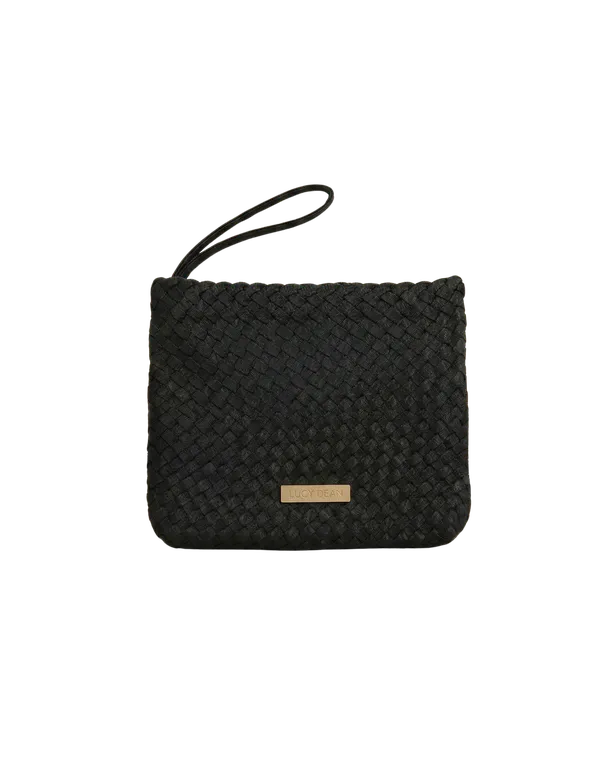 The Lucy Dean Clutch in zwart | €59,95