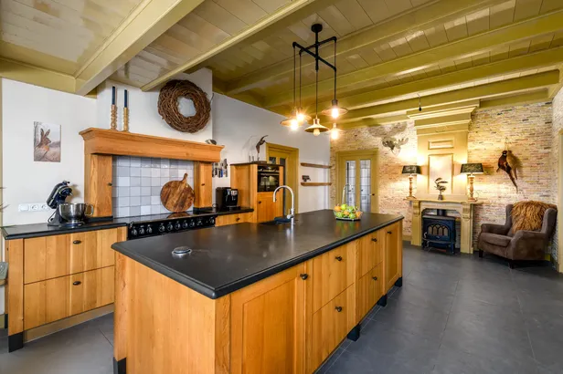 Woonkeuken in Friese boerderij