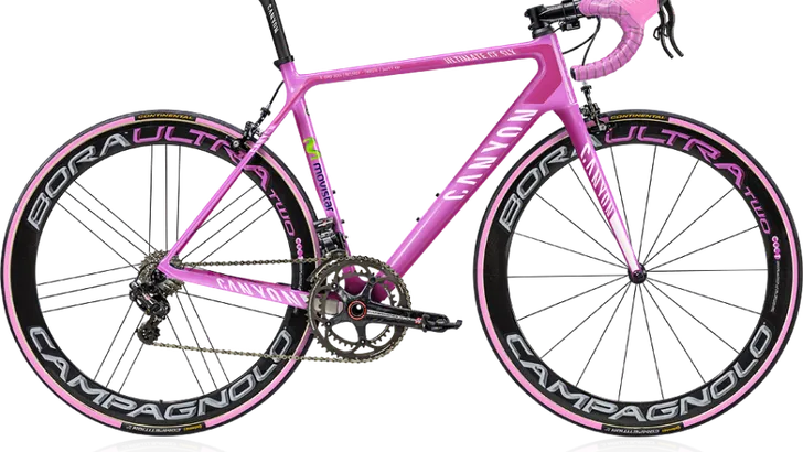 Canyon eert Quintana met roze replica