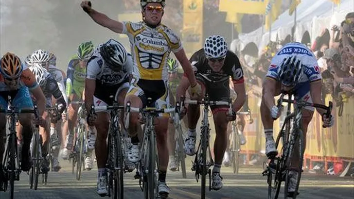 Cavendish klopt Boonen in Californië