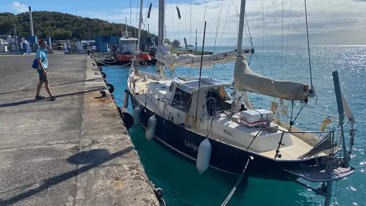 Aankomst op Rodrigues