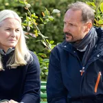 Foto van prins Haakon en prinses Mette-Marit in Oslo, september 2024.